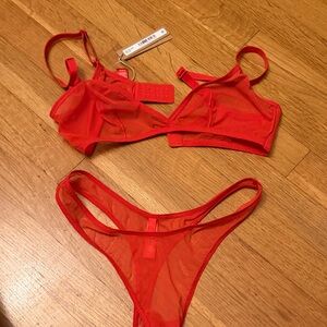 SKIMS Red Intimates Set